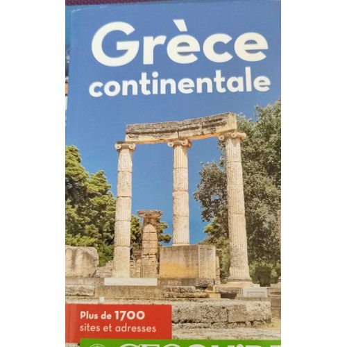 Grèce Continentale. Geoguide