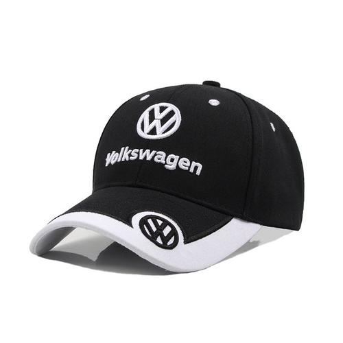 Pour Volkswagen Casquette De Baseball De Voiture Hommes Printemps Été  Outdoor Sport Cap F1 Logo Broderie Noir