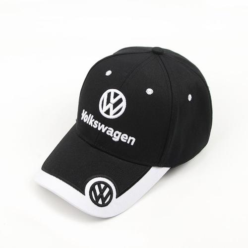 Casquette,Casquette de Baseball brodée à la mode pour VW,logo de voiture,en  langue de canard,chapeau de course pour - Type WHITE - Cdiscount  Prêt-à-Porter