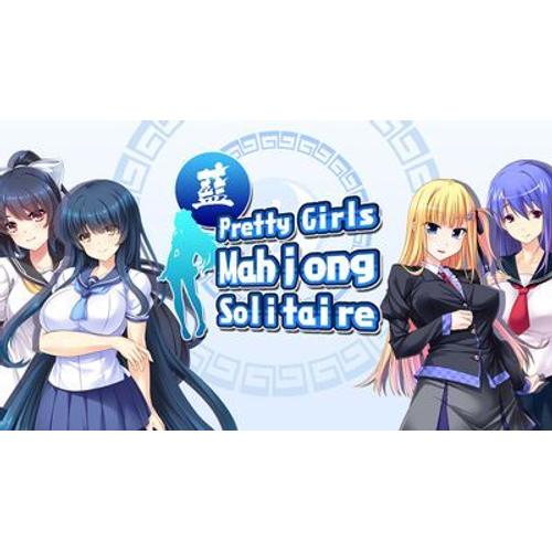 Pretty Girls Mahjong Solitaire Blue Pc