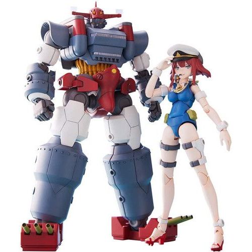 New Gattai Series Figurines Plastic Model Kit Robot Gattai Musashi &
