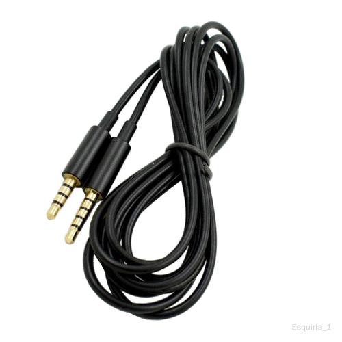 Esquirla Remplacement Audio Câble Compatible Avec Astro A10 A40 A30 A50 Gaming Casque Avec 3.5mm Jack (Noir) Standard