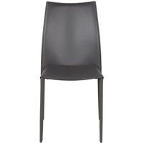 Chaise Grise En Cuir