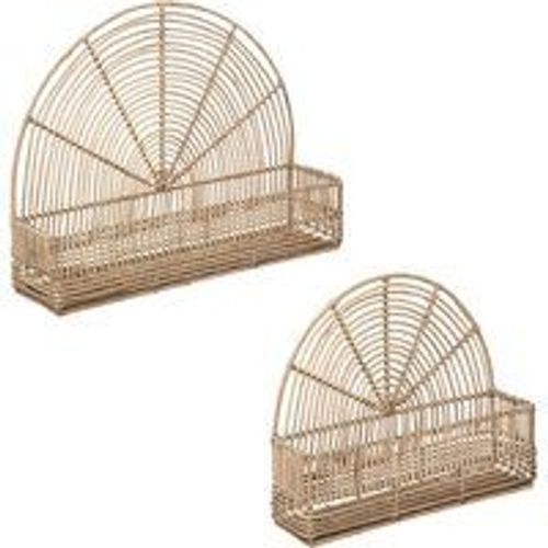 Etagère Mur Rotin Wonder X 2