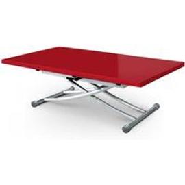 Tables design au meilleur prix, Table basse relevable extensible LIFT WOOD  wengé 110 x 70 cm