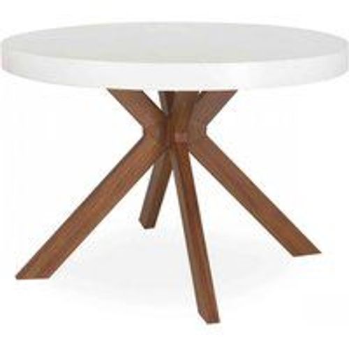 Table Ronde Extensible Myra Blanc