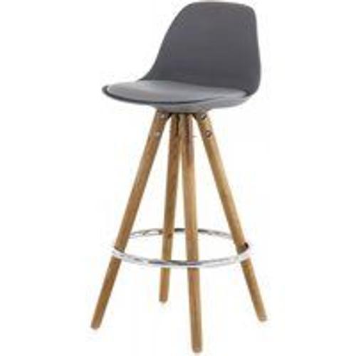 Tabouret De Bar Scandinave Gris Uma