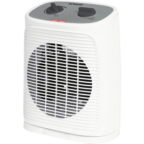 Radiateur Soufflant Avec Fonction Ventilateur, Chauffage Électrique Avec Thermostat Réglable En Continu Et 2 Niveaux De Chauffage, Oscillant, Pour Salle De Bain, Cuisine - Hl 6064 Cb