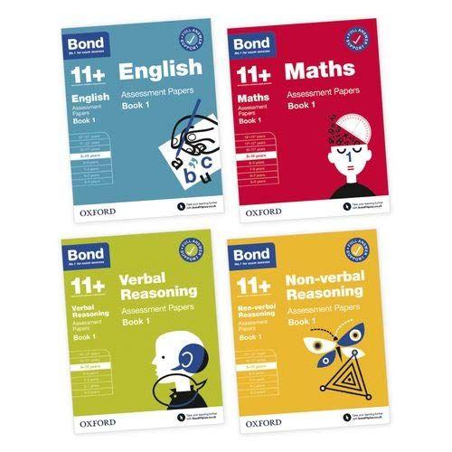 Bond 11+ English, Maths, Verbal Reasoning, Non Verbal Reasoning: Assessment Papers : 9-10 Yrs Bundle
