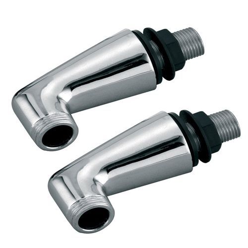 2x Salle de Bains Plate Forme Baignoire Robinet Pilier Syndicat Laiton Chromé