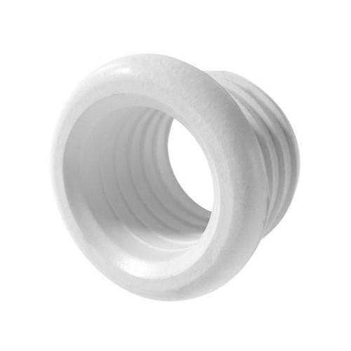 Polypipe tuyau de patron connecteur en caoutchouc déchets emboîtement de l'adaptateur réducteur 40mm x 32mm blanc