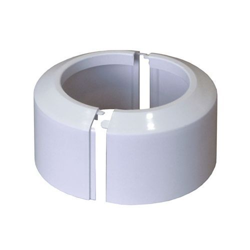 Haute division par deux pièce blanche WC rosette raccord de tuyau couvercle col 110mm
