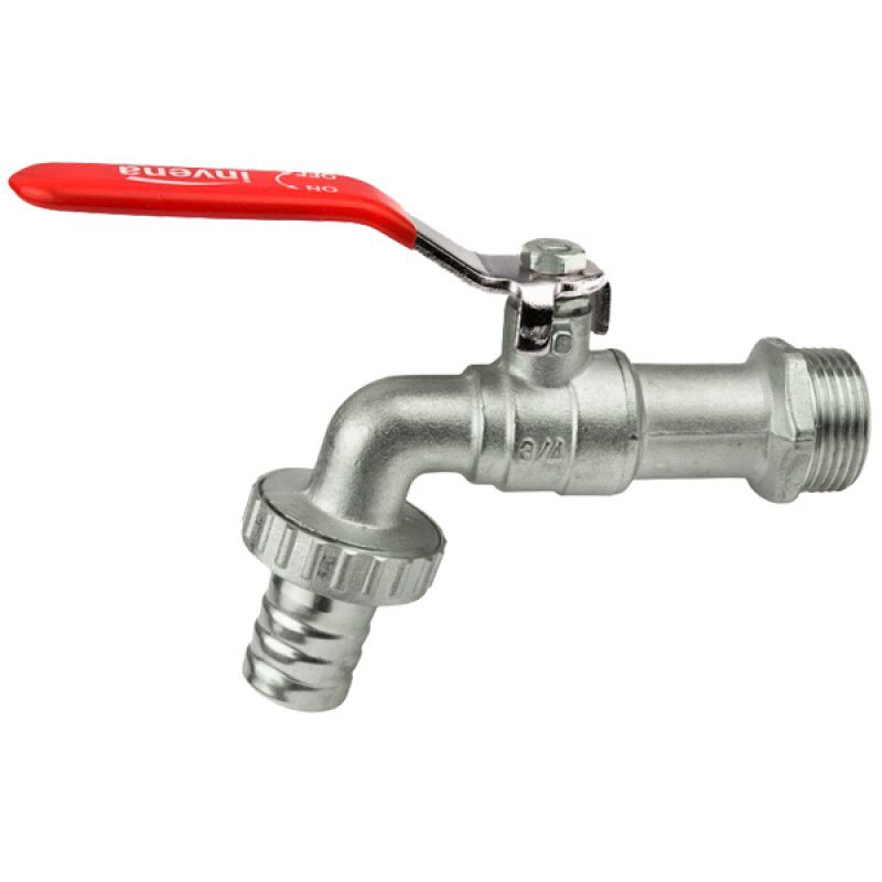3/4"" BSP Robinet Jardin Robinet Levier Type Robinet Rouge avec Bou...