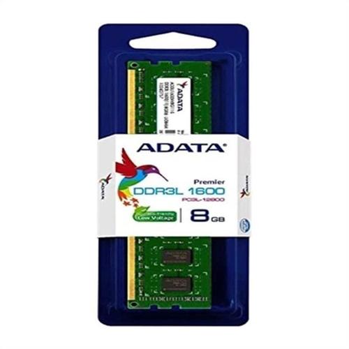 ADATA Premier Series - DDR3L - module - 8 Go - DIMM 240 broches - 1600 MHz / PC3L-12800 - CL11 - 1.35 V - mémoire sans tampon - non ECC
