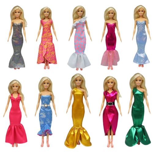 Vêtements Pour Barbie,10pcs Vêtements Barbie Poupée