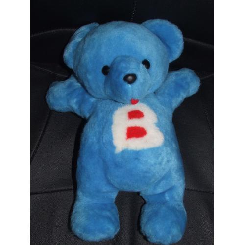 Ours Butagaz Nounours Bleu Rouge