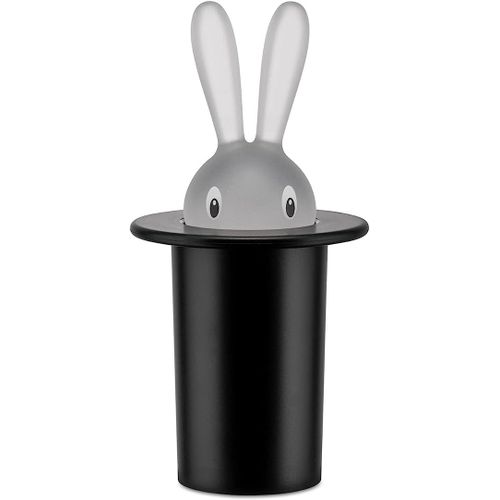 Boîte À Cure-Dents Manuelle Lapin Mignon (Noir), Porte-Cure-Dents En Résine Thermoplastique