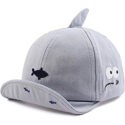 Bleu-3 À 12 Mois Coton Fille Garçon Bébé Casquette Réglable Chapeau De Soleil Pour Bébé Printemps Été Bonnet