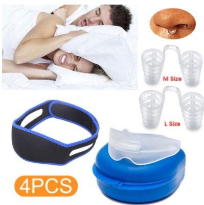 Anti Ronflement Efficace, Croisillons,Chin Strap, Anti-Ronfl...