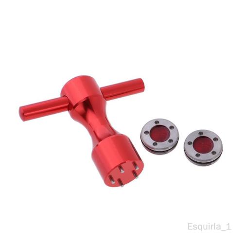 Clé De Poids En D'aluminium Composants Rouge 35g