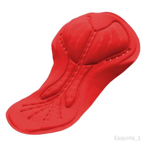 Esquirla Cyclisme Coussin Coussin Base À Vélos Vêtements Gel Silicone Gel Rouge