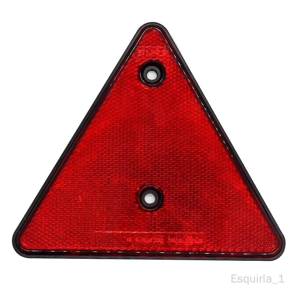 Réflecteur Triangle de Sécurité Rouge pour Camion de Lutte Contre Automobile