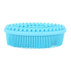 Brosse Bleue Douce En Silicone Pour Le Corps, Gommage, Bain, Douche De Bébé, Lavage, Gants Exfoliants, Gommage Des Pieds 