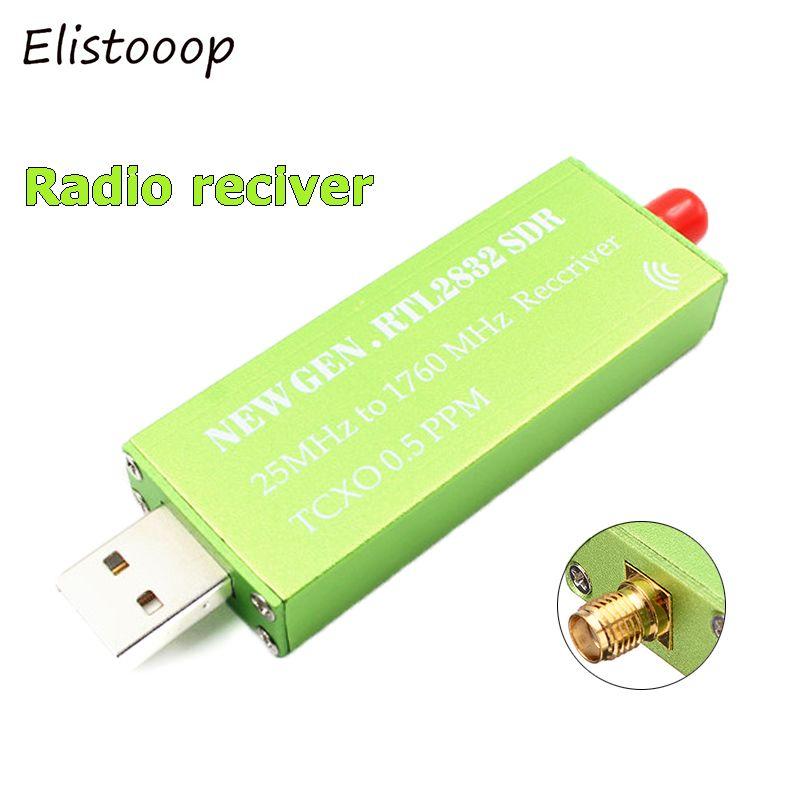 Clé récepteur de télévision Radio SDR, USB 2.0 RTL SDR 0.5 PPM TCXO  RTL2832U R820T2 25MHZ à 1760MHZ pour AM FM NFM DSB