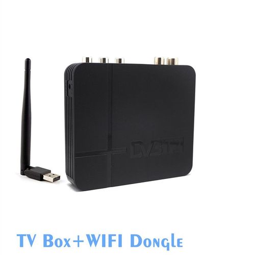 Mini adaptateur WIFI K2 + USB DVB-T2, récepteur numérique terrestre mpeg 4, prise en charge Full HD 1080P, H.264, DVB, décodeur