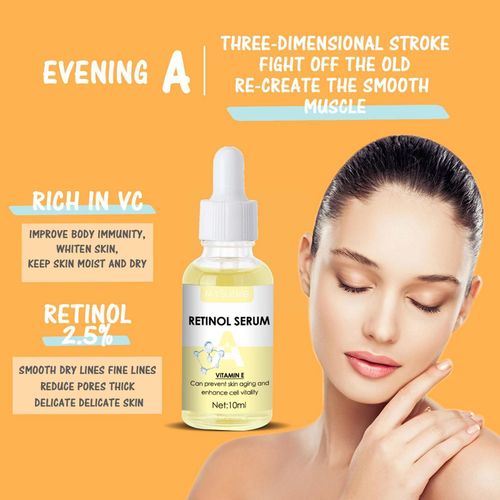 Nouveau Sérum Blanchissant Pour Le Visage À La Vitamine C, Dissolvant D'acné, Éclaircissant, Raffermissant, Soin, Cosmétiques, Anti-Rides, Pour La Peau, K3j1 
