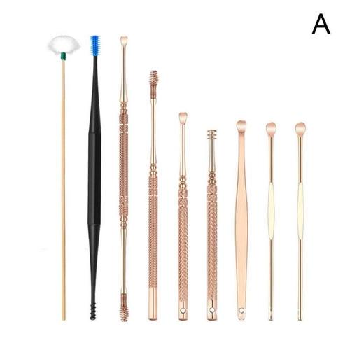 Ensemble D'outils De Nettoyage De Cire D'oreille, Outil Innovant De Soins, Kit D'extraction De Cire D'oreille 