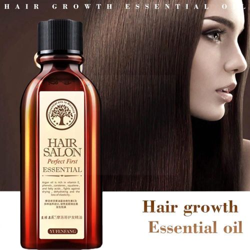 Huile Essentielle De Soins Capillaires Pour Femmes, 60ml, Pure, Pour Types De Cheveux Secs, Produits Multifonctionnels, D3t4 