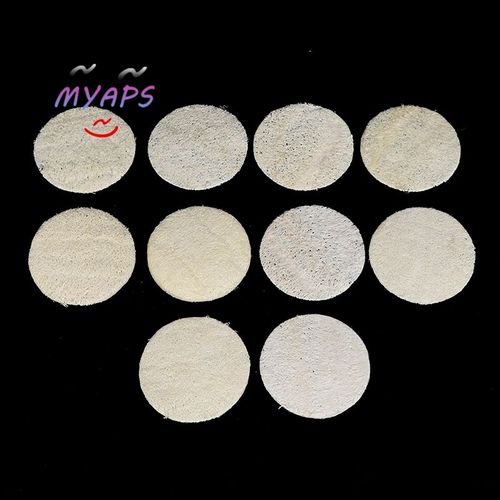 Éponge Loofah Naturelle, 10 Pièces, Éponge De Bain, Gommage, Gant De Bain, Serviette Ovale Pour Le Visage 