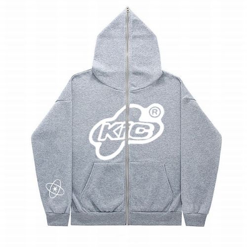 Sweat À Capuche Harajuku Pour Hommes Et Femmes,Mode Rétro Américaine,Impression De Lettres,Fermeture Éclair Complète,Chemise De Protection Décontractée Ample,Gothique,Y2k,2023