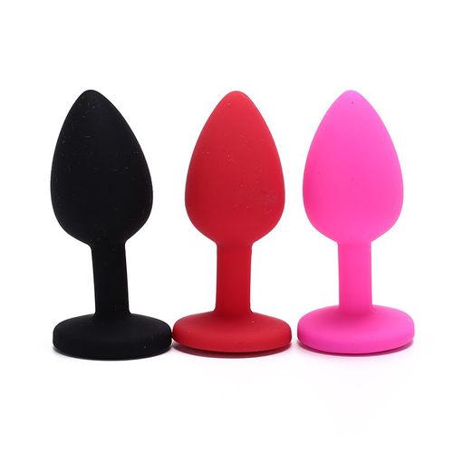 Plug Anal De Massage En Silicone, Jouets Sexuels Pour Adultes Pour Femmes Ou Hommes Homosexuels, Ensemble De Plug Anaux Ou Godemichet Anal, Outil De Produits Sexuels