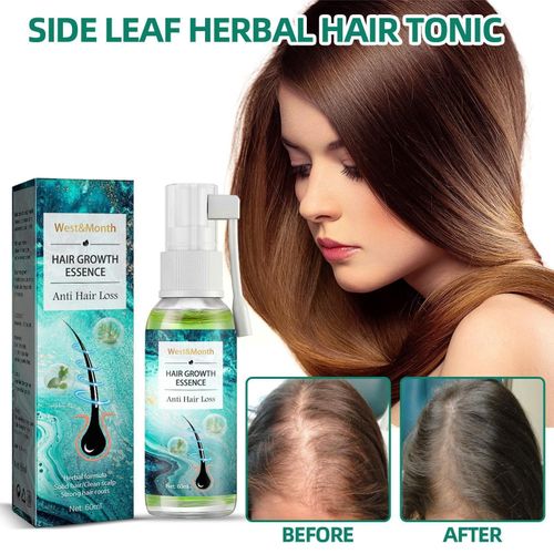 Essence Pour La Croissance Des Cheveux, Soin Pour La Repousse Des Cheveux, Hydratant, Anti-Casse, Nourrissant, 60ml 