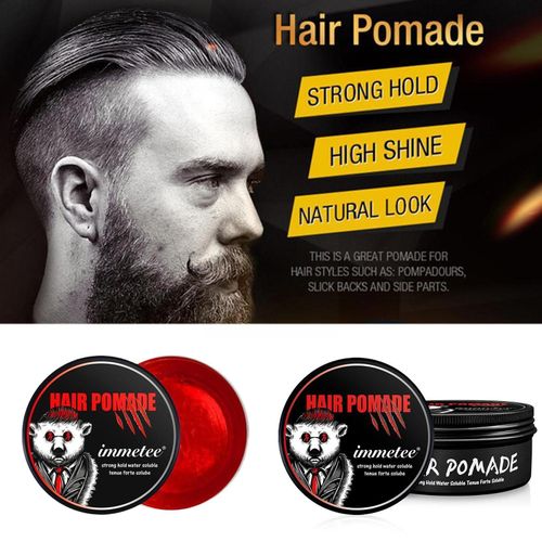 Cire Pour Cheveux Style Rétro, Huile Douce Pour Hommes, Gel Pommade, Vente En Gros 