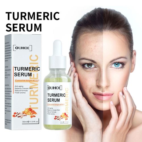 Sérum De Réparation Pour Le Visage, Turmeric, Purifiant, Dissolvant De Taches Foncées, Hydratant, Nourrissant, Tonifiant, Cosmétique 