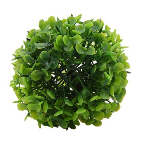 Boule d'herbe verte en plastique, plante ornementale, décoration de fête, décor de jardin, décoration de mariage, fleurs artificielles