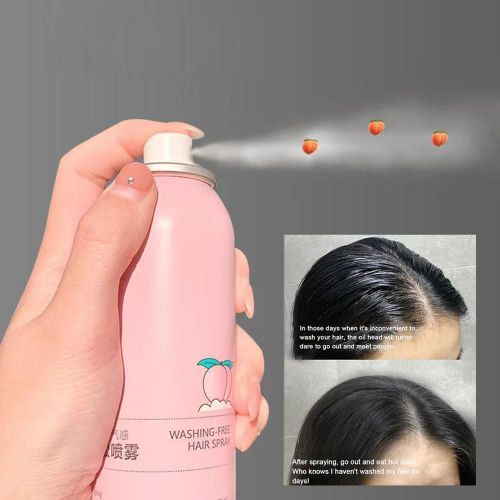 Shampooing Jetable Pour Cheveux Secs, 150ml, Spray, Sans Huile, Rafraîchissant, Poudre, Spray, Accessoire De Premiers Soins Pour Paresseux 