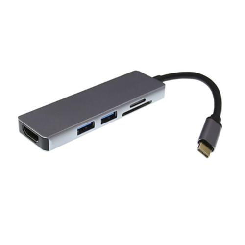 Station d'accueil pour MacBook Pro Hub Thunderbolt 3, adaptateur USB C vers HDMI, adaptateur multifonction