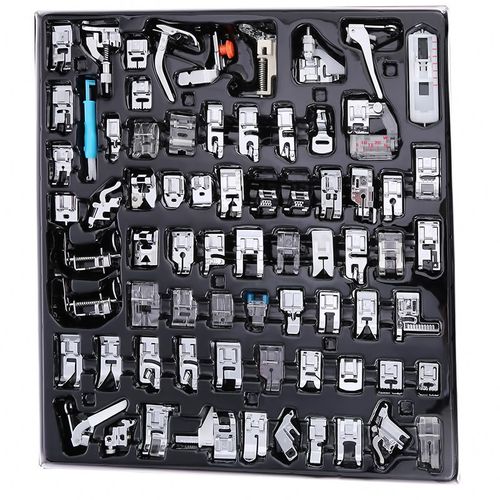 Kit De Pieds Presseurs Pour Machine À Coudre, 72 Pièces, Accessoires Pour Machine À Coudre, Tricot, Point Aveugle, Pour Brother Singer Janome