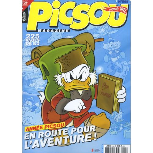 Picsou Magazine 565 Annee Picsou En Route Pour L'aventure