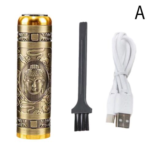 Mini Rasoir Électrique Portable Pour Hommes, Double Usage, Humide Et Sec, Pour Barbe, Usb, Rechargeable, Détacheur De Sécurité Tr X5m1 