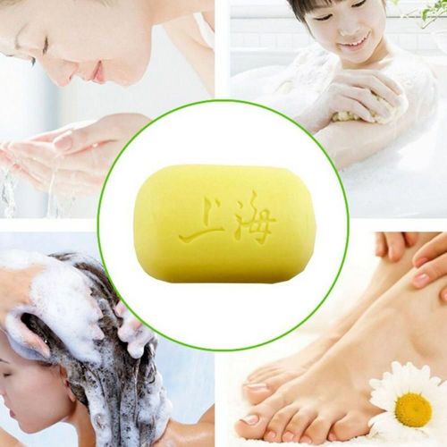 Nettoyant Blanchissant Traditionnel Chinois Shanghai S1k2, 85g, Traitement Des Points Noirs, Contrôle Du Sébum, Traitement De L'acné, Savon 