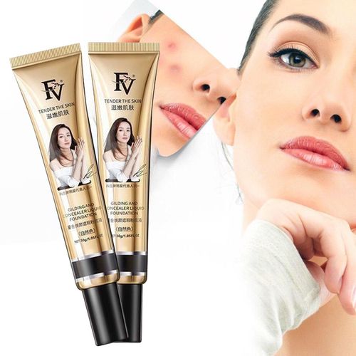 Fond De Teint Pour Toute La Peau, Mat, Léger, Crème Imperméable Foncée, Contrôle De Maquillage, Base Couvrante, Longue Durée 