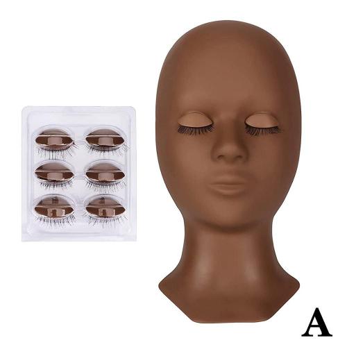 Faux-Cils Multifonctionnels En Silicone, Pratiques De Greffage Avec Paires Détachables Et Réutilisables, Modèle De Maquillage Pour Les Yeux, 4 J1c2 