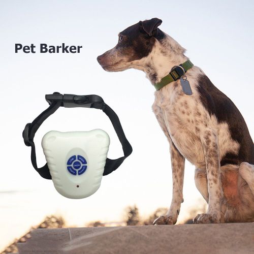 Collier Anti-Aboiement Pour Chien, Rechargeable, Étanche, Dispositif De Contrôle Pour L'entraînement Des Chiots, Anti-Aboiement, Vibration