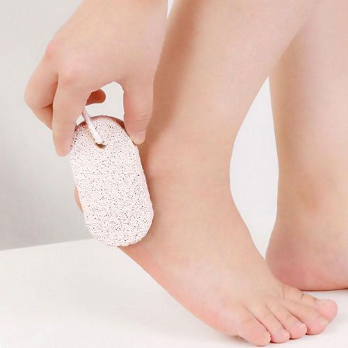 Pierre Ponce Naturelle Exfoliante Pour Les Pieds, Outil De Soins De Pédicure, Callosités, Gommage De La Peau, Peau Dure, 1 Pièce, K6m1 