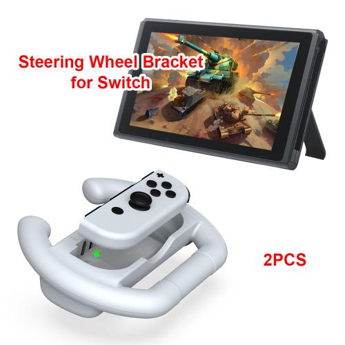 Support De Volant De Course Pour Manette De Jeu Oled, 2 Pièces, Étui Pour Manette De Jeu Ns, Accessoires Pour Nintendo Switch